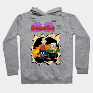 Mermaid Man and Barnacle Boy Comic Hoodie